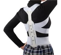 TLYA Posture Corrector, Adjustable Back Support, Menwomen Back Clavicle Spine Shoulder Correction, Kyphosis Lumbar Vertebrae And Bone Collapse Brace Belt Strap,M