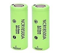 TLYA Rechargeable Batteries 18500A 3.6V 18500 2040Mah Ncr18500a 3.6V Battery for Toy Flashlight,2pcs