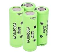 TLYA Rechargeable Batteries 18500A 3.6V 18500 2040Mah Ncr18500a 3.6V Battery for Toy Flashlight,4pcs