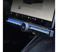 Tlyard Physical Buttons for Tesla Model Y/3/Highland, 20 Control Physical Buttons with Ambient Lighting LCD Screen for Tesla Interior Accessories