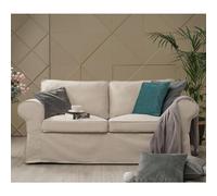 TLYESD Kids and Pets Friendly Ektorp Loveseat Sofa Cover for IKEA Two Seater Ektorp Slipcover