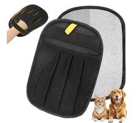 TLYITU Pet Hair Removal Gloves for Cats & Dogs, 2 Pack Upgraded Five-Finger Electrostatic Gloves, Washable & Reusable Magic Brush Pet Hair Remover for Laundry, Couch, Carpet & Car Seats