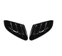 TLYSMG For HONDA Civic 10th 2016-2020 Car Rearview Side Mirror Cover Wing Cap Exterior Sticker Door Rear View Case Trim Carbon Fiber-Gloss Black