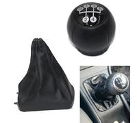TLYSMG Gear Shift Knob Lever Shifter Dust for Jacket for Vauxhall for OPEL Astra II G Zafira A 1998-2006 Gearbox Stick Handle Change Cover-