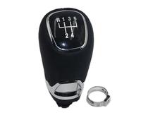 TLYSMG Gear Shift Knob Lever Switch Shifter Knob for VW Caddy 4 IV MK4 2015-2019 Manual Shift Lever Handle 5/6 Speed-5 Speed Leather