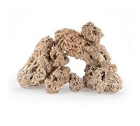 TM Aquatix Aquarium Rock Fish Tank Stones Limestone Ideal for Malawi Cichlid - Improves Water Parameters (25kg, Light Limestone)