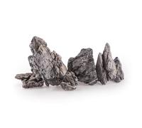 TM Aquatix Aquarium Stones Fish Tank Rocks Natural Decoration for Aquascaping (10kg, Grey Mountains)
