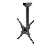 TM Electron TMSLC410 Universal Rotating and Extendable Ceiling Mount for 26-55 inch Screens - Black