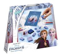 TM Essentials 680678 Stempelset Disney Frozen II Set with Assorted Stamps, Pens and a Colouring Pad by Anna and Elsa-Gift for Kids, Multicoloured, Mittel