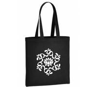 TM THREADS Zen Lotus Tote Bag, Cotton, Om Symbol, Yoga Shopping Bag