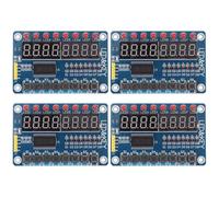 Tm1638 8-bit Display Module with 8 Keys 4pcs Blue LED Pcb