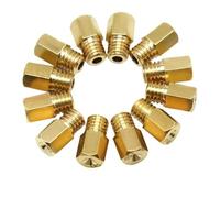 TM24 28 VM For MIKUNI 4/042 Large Hex Main Jet Motorcycle Carburetor Injectors Main Nozzle Jet For CR125 WR125 CR150 WR250 WR300