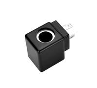 TM30 High Pressure Drain Solenoid Valve Coil Inner Diameter 14mm Height 41mm AC110V/220V DC12V/24V DIN43650A(AC220V)