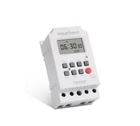 Tm630s-4 7-Day Programmable Digital Timer Switch Relay - 12v Dc/ac 30a 250v Ac 1no1nc LCD Display Built-in Battery Backup for Industrial Commercial HVAC Plus Appliances