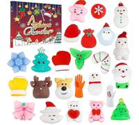 Tmall 24-Day Christmas Advent Calendar Squishy Toy Surprise Blind Box Xmas Countdown Stocking Stuffers Gifts for Kids Boys