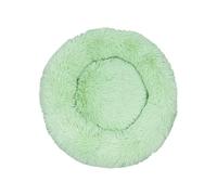 TMAOZW Pet Bed Pet Mat Dog Kennel Removable And Washable Round Plush Suitable for Indoors On The Side On The Floor Garden(Green,60x60CM)