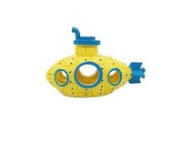 TMAOZW Resin Submarine Ornaments Fish Shrimp Shelter Cave Landscaping Accessories Suitable for Aquarium Fish Tank Decorations(Yellow)