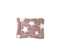 TMAOZW Soft Cat Mattress Pet Sleeping Mattress Small Pet Mat Suitable for Indoors On The Side On The Floor Garden(Brown stars)