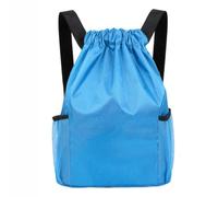 TMAPRUVG Custom Drawstring Backpack,Waterproof Gym Bag Pull String Sport Bag,Design Your Own Text Photo Logo Personalized Backpacks (Medium,Blue)