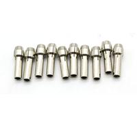 TMAX 10 pc Durable Shiny 3/32 Inch Rotary Tool Collet Bit #481 for Dremel Rotary Tools