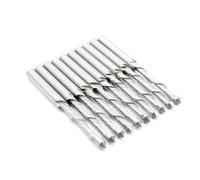 TMAX 10pc 3/16 Inch Drywall Bit Downward Spiral Router Cutout Bits