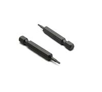 TMAX 25 pc T6 Torx Star 6 Point T-6 Screwdriver Impact Ready 2 Inch Length Insert Bits Hex Shank with Quick Release Slot