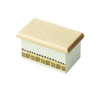 Tmboryuu 1/12 Scale Dollhouses Miniature Wood Cabinet Jewelry Box for Home Decoration and Roleplaying Game Craft Project Supply Wooden Treasure Box