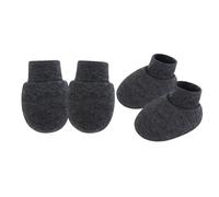Tmboryuu 1 Set Cotton Newborns Anti Scratch Mittens And Booties Set Soft Breathable Baby Socks Gloves For Infant Skin Protections Anti Scratch Gloves