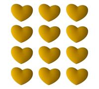 Tmboryuu 12pcs Tennis Racquet Dampeners Heart Shape String Dampener Silicone Tennis Racket Damper Absorber Dampener Wrist
