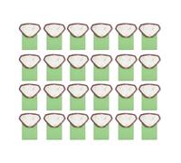 Tmboryuu 24Pieces Vacuum Cleaners Bag Container for 107314 6QT Model High Capacity Storage Efficient Particle Captures Collection Bags