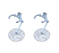 Tmboryuu 2Pcs Model Figure Display Holder Figurine Stand for Displaying Action Figure Securely Stable Base for Exhibition Model Holder