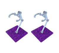 Tmboryuu 2Pcs Model Figure Display Holder Figurine Stand for Displaying Action Figure Securely Stable Base for Exhibition Model Holder