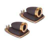 Tmboryuu 2Pcs Professional Sound Enhancement Module Tweeter Loudspeaker Air Motion Innovation Silver Wire Accessories Portable