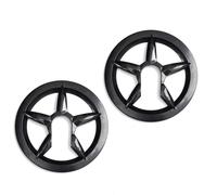 Tmboryuu 2Pcs Road Bikes Sprocket Covers Bicycles Chainwheel Protector Replacement 5 Hole Bike Chain Guard Bike Chain Wheel Protector