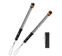 Tmboryuu 2pcsCordless Battle Rope Nonslip Portable Workout Replacement Spring Gym Ropes for Strength and Muscle Development Durability Arm Strength