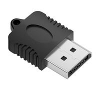 Tmboryuu 4K Virtual Display Link DisplayPort Emulator for Easy Multiple Screen on Computers 4K DisplayPort Plug Metal Recreator