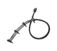 Tmboryuu 50cm 6PIN to 4SATA Power Extension Cable Wide Compatibility for X-1250XM2 X-1050XM2 PSUs Power Supply Psus Extension Cable