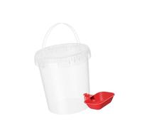 Tmboryuu 8L / 10L Pet Drinking Fountain Large Capacity Water Bucket for Chickens, Ducks and Geese Automatic Pet Fountain