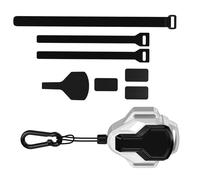 Tmboryuu Adjustable Bike Tow Strap with 120kg Load Capacity for Secure Parent-Child Mountain Trail Adventures Heavy-Duty Detachable Towing Rope