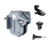 Tmboryuu All Weather Motorcycle Camera Brackets with Secure Clamp Design Fit Various Action Cams Suitable for Outdoor Enthusiasts Motorcycle Windshield Mount