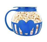 Tmboryuu Borosilicate Glass Microwave Puffed Rice Maker with Lid Popping Maker Jar Dishwasher Safe Borosilicate Glass Machine Jar