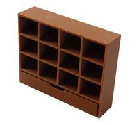 Tmboryuu Cabinet Model Dollhouses Accessories for Bedroom Kitchen Living Room Tiny House Decoration Photography Props Cabinet for Dollhouses Bedroom Living Room Decors