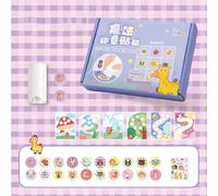 Tmboryuu Colorful Cartoon Reward Seals Designed for Teachers Parents to Encourage Positive Behavior Sticker Set