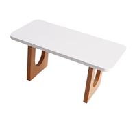 Tmboryuu Compact 1/12 Scale Miniature Wooden Writing Desk Table for Dollhouses Decors Model Enthusiasts and Craft Projects Model Gift