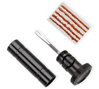 Tmboryuu Compact Cycling Tire Fix with Multi-Tool Scrapers & Adhesive All Bike Types Puncture Repair Including Road Bike Puncture Quick Fixing Repair Set