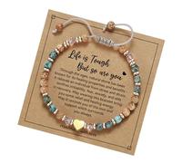 Tmboryuu Contemporary Natural Stone Unique Gemstones Bead Handchain for Fashion Lovers Distinctive Wrist Jewelry Date Night Accessory