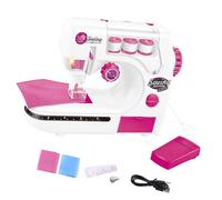 Tmboryuu Creative Hands on Pretend Play Sewing Machine Toy for Kids Realistic Electric Simulation Safe Design Kids Electric Sewing Machine Toy