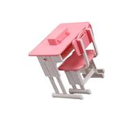 Tmboryuu Detailed Tiny Architecture Model 1/12 Scale Study Table with Simple Assembly Design Imaginative Play Accessories