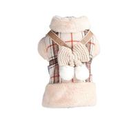 Tmboryuu Dog Winter Jackets Fleece Doggies Jackets Windproof Cold Weather Pet Clothes for Small Dogs Fleece Lining Warm Dogs Coat Bike Tire Repair Set Bicycles Bike Puncture Quick Fixing Repair