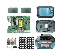 Tmboryuu Double Side LED Illuminated 18V Electric Tool Set Providing Bright Light for Low Visibilities Areas From ABS PCB Portable Tool Set